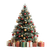 Festive Christmas Tree V4 Vinyl Car Decal Sticker – Waterproof & UV-Resistant 3.4133333333333336"