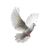 White Dove Flying V31 Vinyl Car Decal Sticker – Waterproof & UV-Resistant 6.826666666666667"