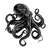 Pouting Octopus Vinyl Car Decal Sticker – Waterproof & UV-Resistant 3.4133333333333336"