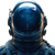 Futuristic Astronaut Portrait V6 Vinyl Car Decal Sticker – Waterproof & UV-Resistant 3.4133333333333336"