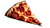 Pizza Slice V4 Vinyl Car Decal Sticker – Waterproof & UV-Resistant 5.4