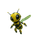 Cyberpunk Bee Robot V2 Vinyl Car Decal Sticker – Waterproof & UV-Resistant 4.4