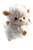 Fluffy Cloud Sheep V3 Vinyl Car Decal Sticker – Waterproof & UV-Resistant 8.96"