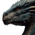 Realistic Dragon Profile Vinyl Car Decal Sticker – Waterproof & UV-Resistant 3.4133333333333336"