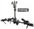 RV Approved Deluxe 2 Bike Rack | 45 lb Weight Capacity | Folding, Locking Hooks | Fits Most Frames up to 3"