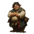 Portly Elf Innkeeper Vinyl Car Decal Sticker – Waterproof & UV-Resistant 3.4133333333333336"