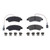 Silent & Clean Braking | Ceramic Brake Pads | 2014-2021 Ram ProMaster | Set Of 4