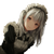Silver Haired Maid Vinyl Car Decal Sticker – Waterproof & UV-Resistant 3.4133333333333336"