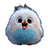 Fluffy Happy Bird Vinyl Car Decal Sticker – Waterproof & UV-Resistant 3.52"