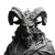 Satanic Marble Statue Vinyl Car Decal Sticker – Waterproof & UV-Resistant 3.4133333333333336"