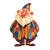 Colorful Gnome Vinyl Car Decal Sticker – Waterproof & UV-Resistant 3.4133333333333336"