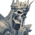 Skeleton Lich King Vinyl Car Decal Sticker – Waterproof & UV-Resistant 3.4133333333333336"