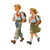 Happy Schoolchildren Walking Vinyl Car Decal Sticker – Waterproof & UV-Resistant 3.4133333333333336"
