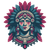 Aztec Princess Logo Vinyl Car Decal Sticker – Waterproof & UV-Resistant 3.4133333333333336"