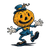 Vintage Comic Mascot Vinyl Car Decal Sticker – Waterproof & UV-Resistant 3.4133333333333336"