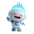 Friendly 3D Robot Vinyl Car Decal Sticker – Waterproof & UV-Resistant 6.826666666666667"
