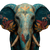 Elephant V5 Vinyl Car Decal Sticker – Waterproof & UV-Resistant 6.826666666666667"