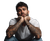 Handsome Tattooed Man V9 Vinyl Car Decal Sticker – Waterproof & UV-Resistant 3.3066666666666666"