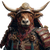 Samurai Highland Cow Vinyl Car Decal Sticker – Waterproof & UV-Resistant 3.4133333333333336"
