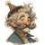 Washed-Up Wizard Gnome Vinyl Car Decal Sticker – Waterproof & UV-Resistant 3.4133333333333336"