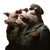 War General Pigs Vinyl Car Decal Sticker – Waterproof & UV-Resistant 3.4133333333333336"