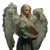 Blonde Angel Holding Book Vinyl Car Decal Sticker – Waterproof & UV-Resistant 3.4133333333333336"