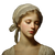 Neoclassical Alabaster Woman Vinyl Car Decal Sticker – Waterproof & UV-Resistant 3.4133333333333336"