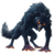 Angry Werewolf V3 Vinyl Car Decal Sticker – Waterproof & UV-Resistant 3.4133333333333336"
