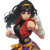 Ninja Princess Fighter Vinyl Car Decal Sticker – Waterproof & UV-Resistant 3.4133333333333336"