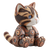 Robot Tabby Cat Vinyl Car Decal Sticker – Waterproof & UV-Resistant 3.4133333333333336"