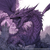 Ancient Purple Dragon V2 Vinyl Car Decal Sticker – Waterproof & UV-Resistant 3.4133333333333336"