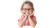 Smiling Girl Glasses Vinyl Car Decal Sticker – Waterproof & UV-Resistant 2.72"