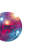 Disco Ball 80S Vinyl Car Decal Sticker – Waterproof & UV-Resistant 3.4133333333333336"