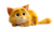 Injured Pixar Cat Vinyl Car Decal Sticker – Waterproof & UV-Resistant 2.8266666666666667"