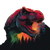 Angry T-Rex Tee Vinyl Car Decal Sticker – Waterproof & UV-Resistant 3.4133333333333336"