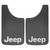 Universal Premium Black Mud Flap | Easy-Fit Series | Set of 2, 11x19 | Unbreakable Fiberglass
