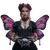 Gothic Fairy Drone Vinyl Car Decal Sticker – Waterproof & UV-Resistant 6.826666666666667"