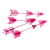 Pink Watercolor Arrows Vinyl Car Decal Sticker – Waterproof & UV-Resistant 3.4133333333333336"