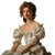 Rococo Noblewoman Portrait Vinyl Car Decal Sticker – Waterproof & UV-Resistant 6.826666666666667"