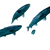 Vibrant Salmon Swarm Vinyl Car Decal Sticker – Waterproof & UV-Resistant 6.826666666666667"