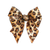 Leopard Print Bow Vinyl Car Decal Sticker – Waterproof & UV-Resistant 6.826666666666667"