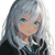Silver-Haired Schoolgirl Vinyl Car Decal Sticker – Waterproof & UV-Resistant 3.4133333333333336"