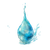 Magic Water Drop Vinyl Car Decal Sticker – Waterproof & UV-Resistant 3.4133333333333336"