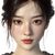 Korean Woman Portrait V141 Vinyl Car Decal Sticker – Waterproof & UV-Resistant 3.4133333333333336"