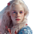 Ethereal Albino Woman V6 Vinyl Car Decal Sticker – Waterproof & UV-Resistant 3.4133333333333336"