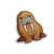 Walrus Sticker Vinyl Car Decal Sticker – Waterproof & UV-Resistant 3.4133333333333336"