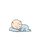 Sleeping Baby V29 Vinyl Car Decal Sticker – Waterproof & UV-Resistant 4.0"