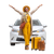 Stylish Traveler V4 Vinyl Car Decal Sticker – Waterproof & UV-Resistant 6.826666666666667"