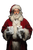 Santa With Toilet Paper Vinyl Car Decal Sticker – Waterproof & UV-Resistant 4.4