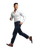 Running Businessman Pose Vinyl Car Decal Sticker – Waterproof & UV-Resistant 8.213333333333333"